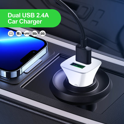 Cargador de coche ESEEKGO C-01AT doble USB-A (20/200)