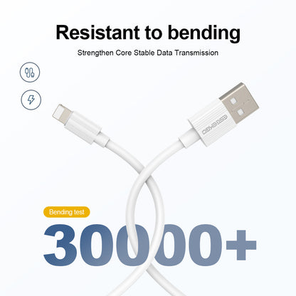 ESEEKGO G-03AW 3.0A 1M/3.3FT Cable de Carga de Datos USB a 8 PINES (40/400)