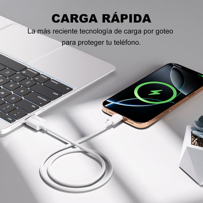 ESEEKGO G-02AW 3.0A Cable de carga y datos USB a Tipo-C de 1M/3.3FT (40/400)