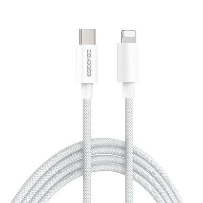 ESEEKGO G-112C Cable de datos trenzado de nailon tipo C a 8 pines de 1,2 metros (40/400)