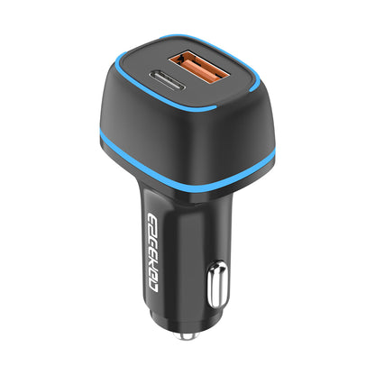Cargador de coche LED de 38W ESEEKGO C-15BK (10/100)