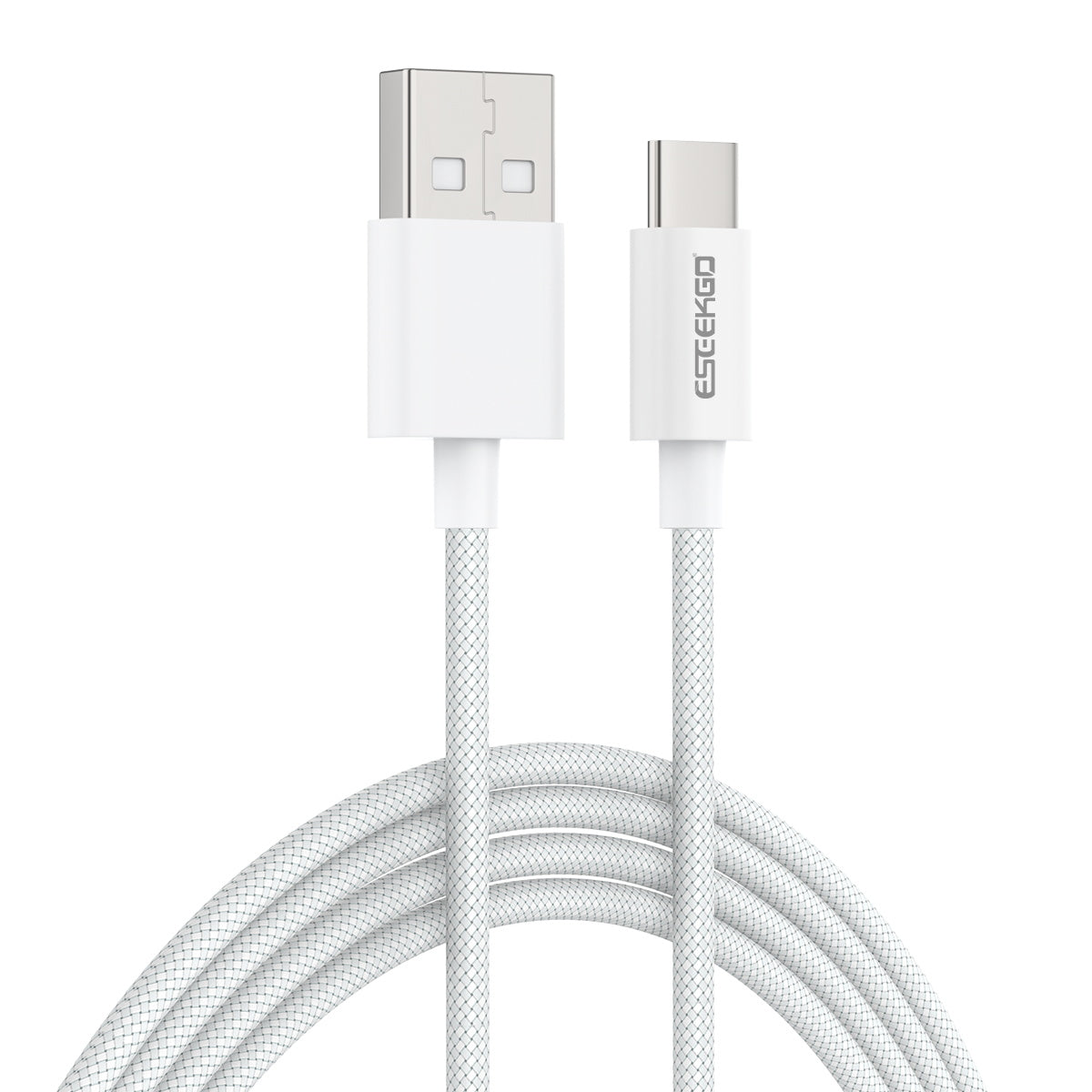 ESEEKGO G-102C Cable de datos USB a tipo C trenzado de nailon de 1,2 m (40/400)