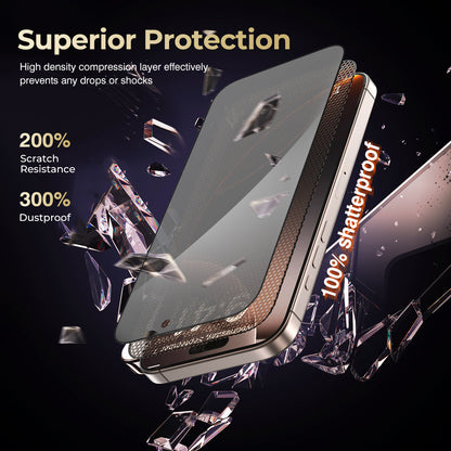 ESEEKGO TGP-03 Protector de pantalla de privacidad de cobertura total de vidrio templado Antiespía (50/400)