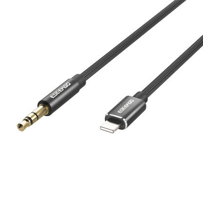 ESEEKGO AX-02 Cable de Audio de Nylon Trenzado de 1.2 m (4 pies) de 8 PINES a 3.5mm (40/400)