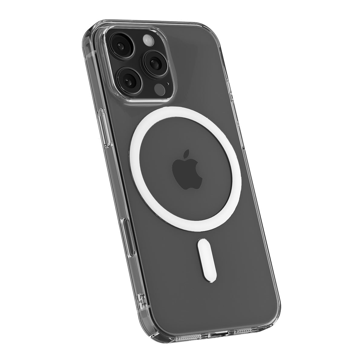 ESEEKGO Funda delgada de PC con MagSafe, siempre transparente garantizada