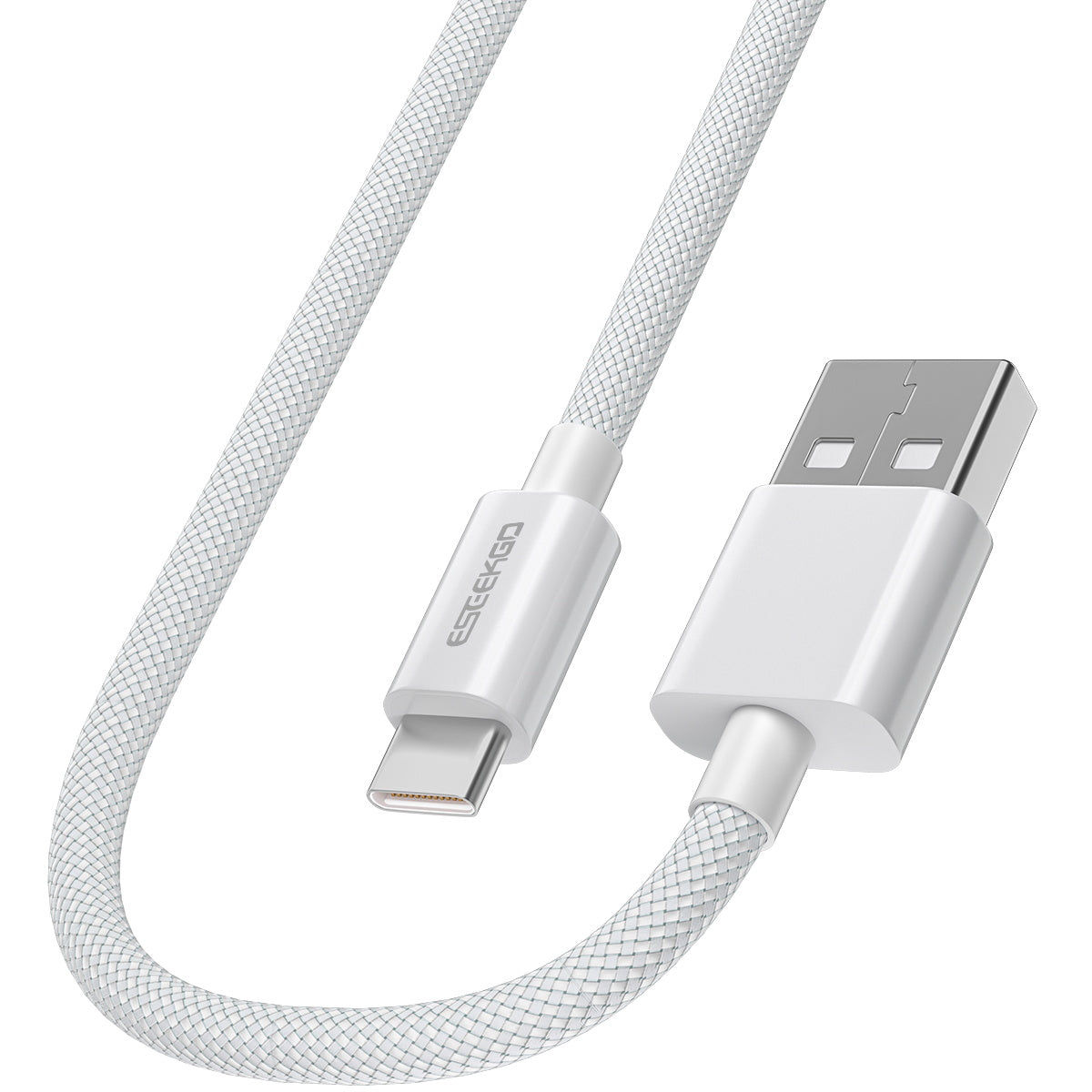 ESEEKGO G-102C Cable de datos USB a tipo C trenzado de nailon de 1,2 m (40/400)