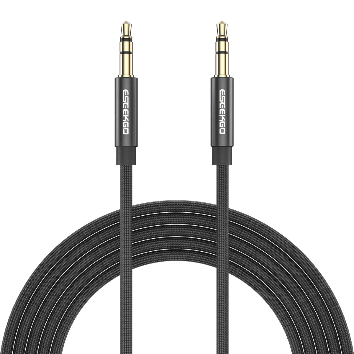 ESEEKGO AX-03 Cable de audio de 3,5 mm a 3,5 mm trenzado de nailon de 1,2 m (40/400)