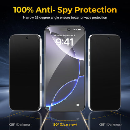 ESEEKGO TGP-02 HD Cristal templado de privacidad transparente anti-miradas (50/400)