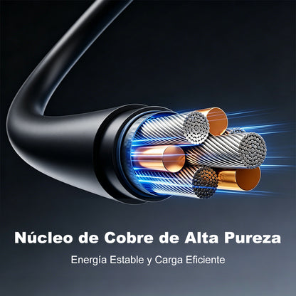 ESEEKGO G-01AB 3.0A 1M/3.3FT Cable de Carga y Datos Tipo-C a Tipo-C (40/400)