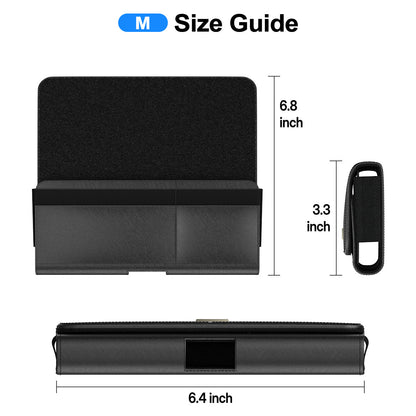 ESEEKGO Funda Universal Magnética de Piel para Teléfono PO-H1-M Adecuada para teléfonos móviles de 5.2-5.5 pulgadas (20/120)