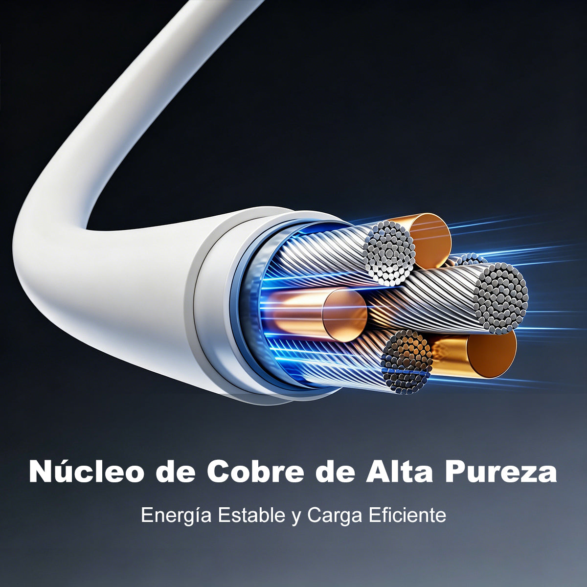 ESEEKGO G-01AW Cable de carga y datos de Tipo-C a Tipo-C de 3.0A y 1M/3.3FT (40/400)