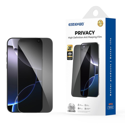 ESEEKGO TGP-02 HD Cristal templado de privacidad transparente anti-miradas (50/400)