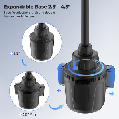 ESEEKGO CH-12 Soporte de teléfono para coche con base ajustable (8/48)