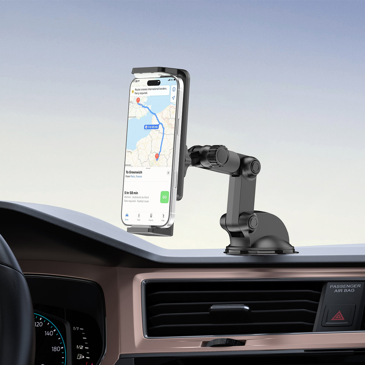 ESEEKGO CH-13 Soporte para coche para tablet y teléfono (8/48)