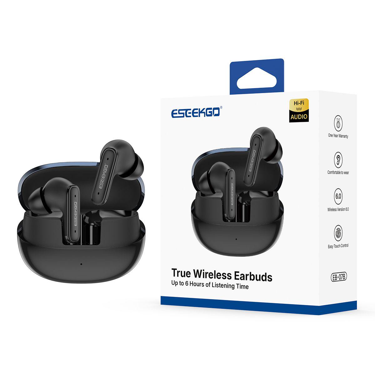 Auriculares inalámbricos Bluetooth TWS ESEEKGO EB-07B (15/150)